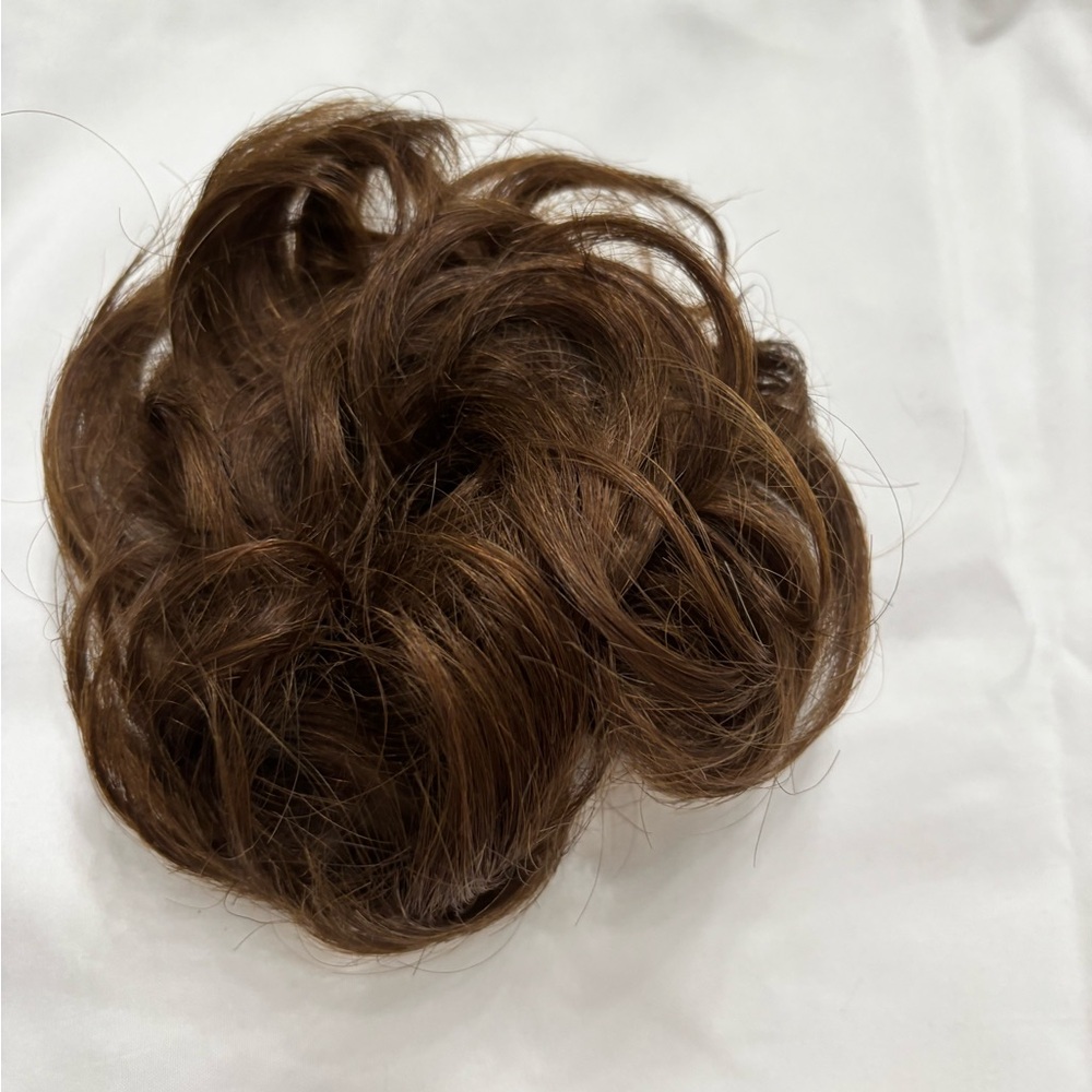 Brown Hair Bun Extension